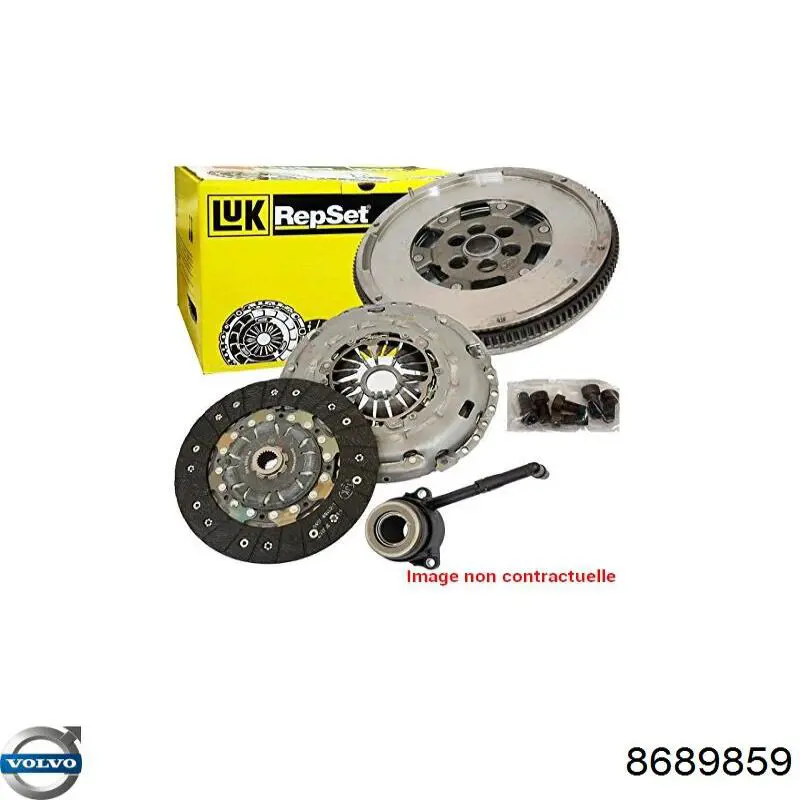 8689859 Volvo kit de embrague (3 partes)