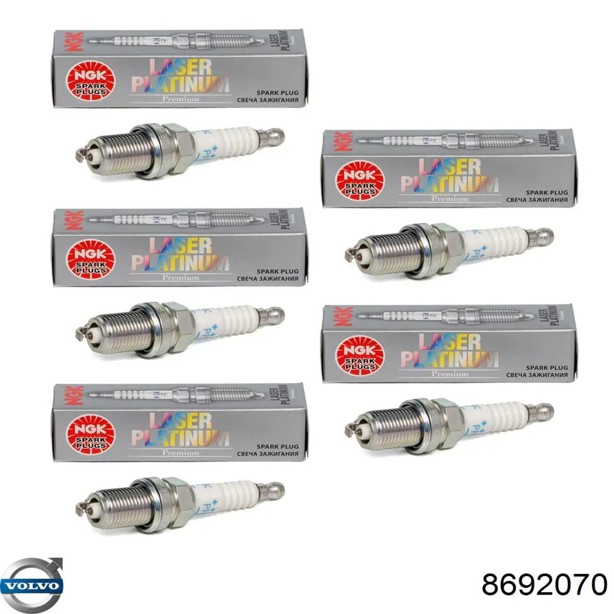 Bujías Volvo 8692070 precio, desde 11,74 EUR