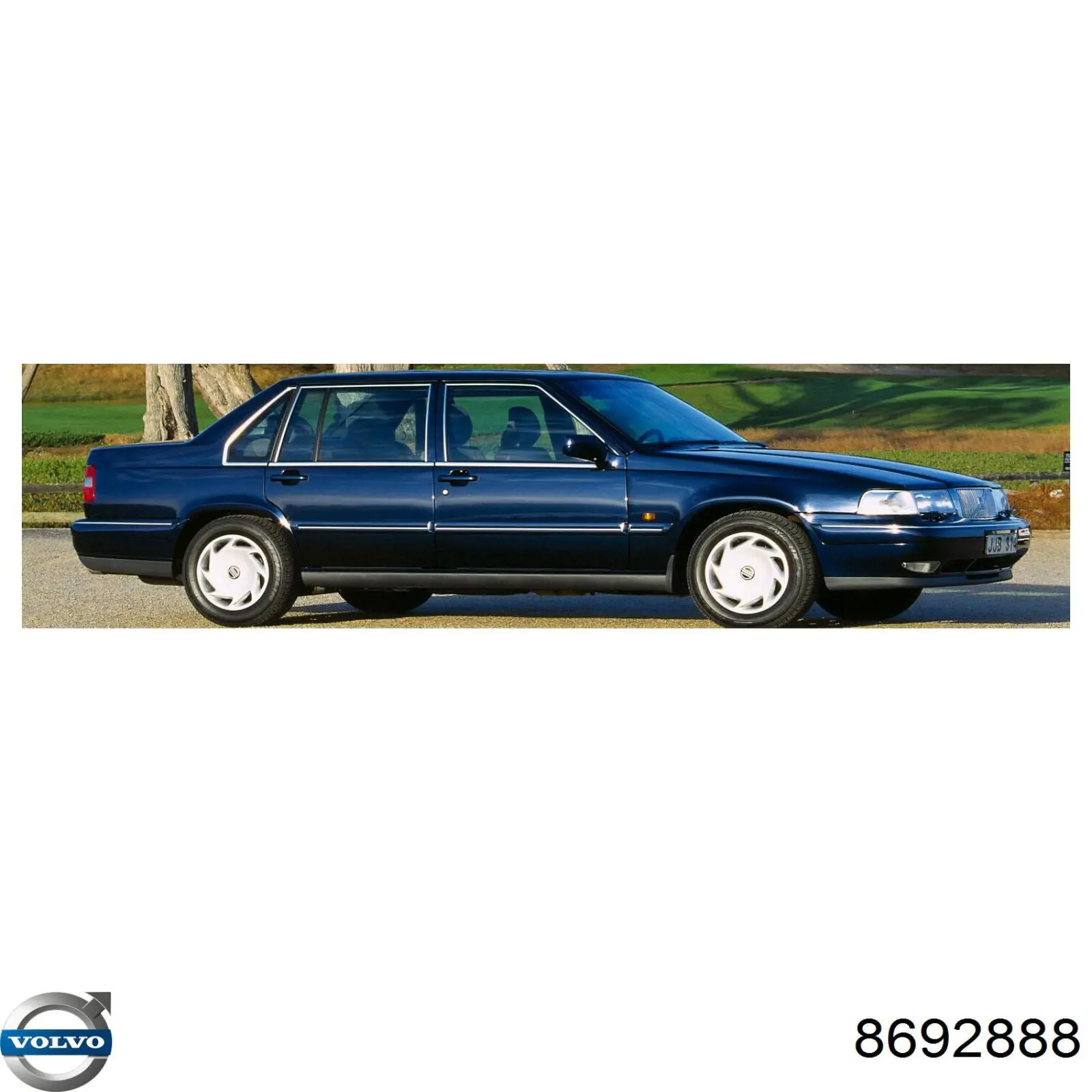 Tapa de aceite de motor 8692888 Volvo