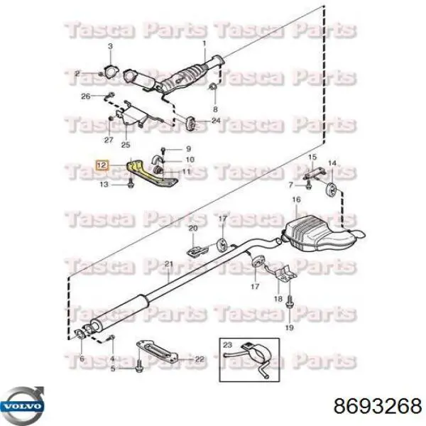 Comprar 1845994 General Motors Anillo de estanqueidad del sistema de refrigeración