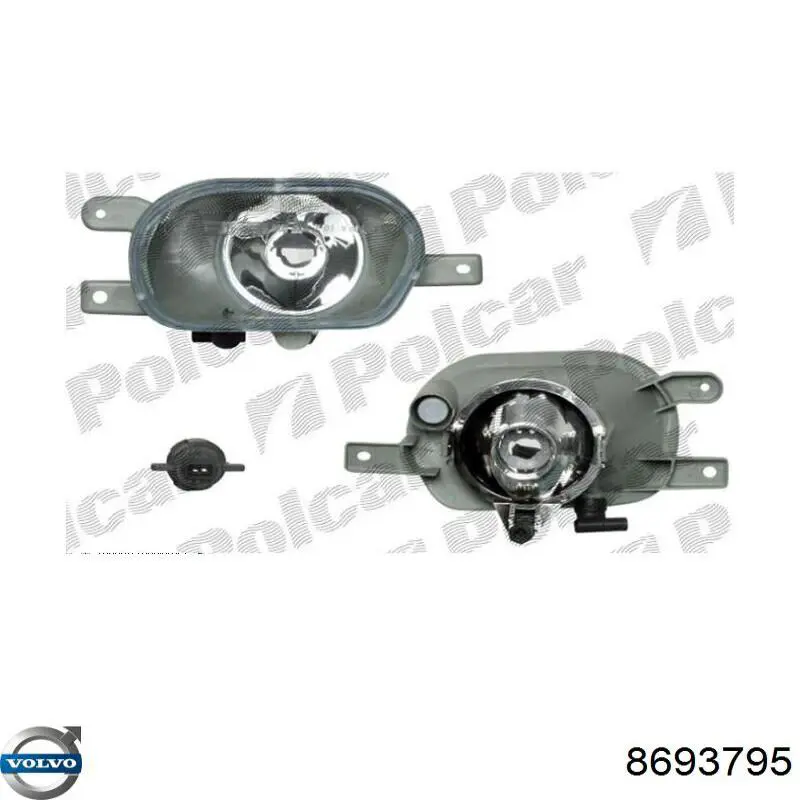 Faro antiniebla izquierdo Volvo 8693795 precio, desde 68,24 EUR