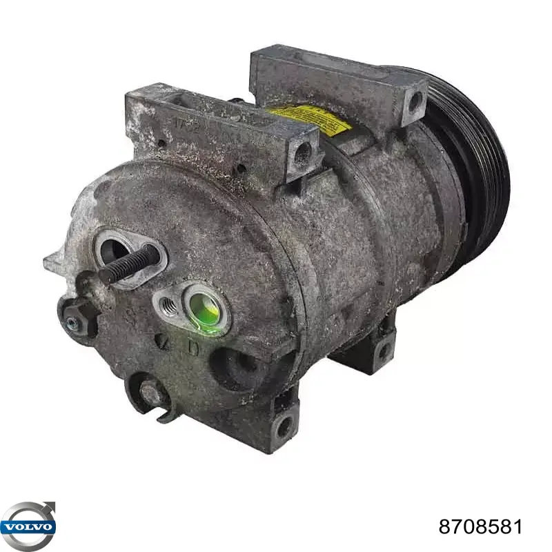 Compresor de aire acondicionado 8708581 Volvo