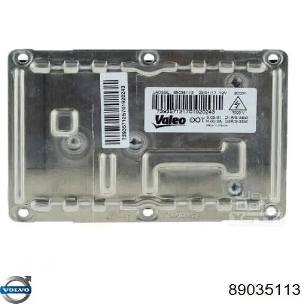 Unidad de control de xenón VAG 89035113 precio, desde 60,98 EUR