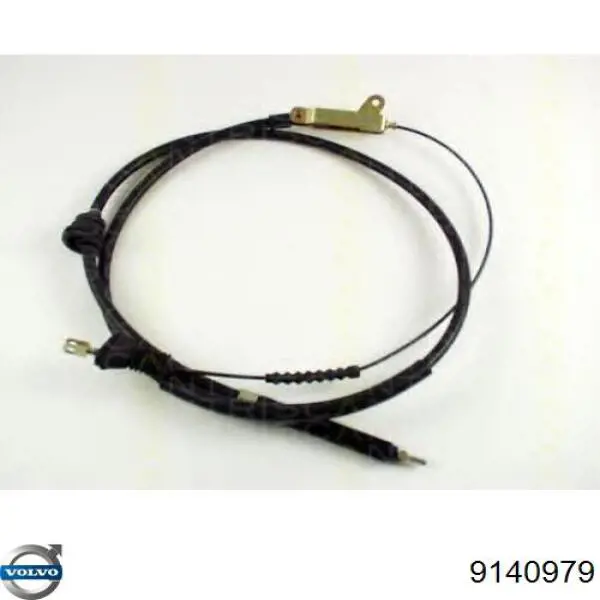 83570 Metalcaucho cable de freno de mano trasero izquierdo