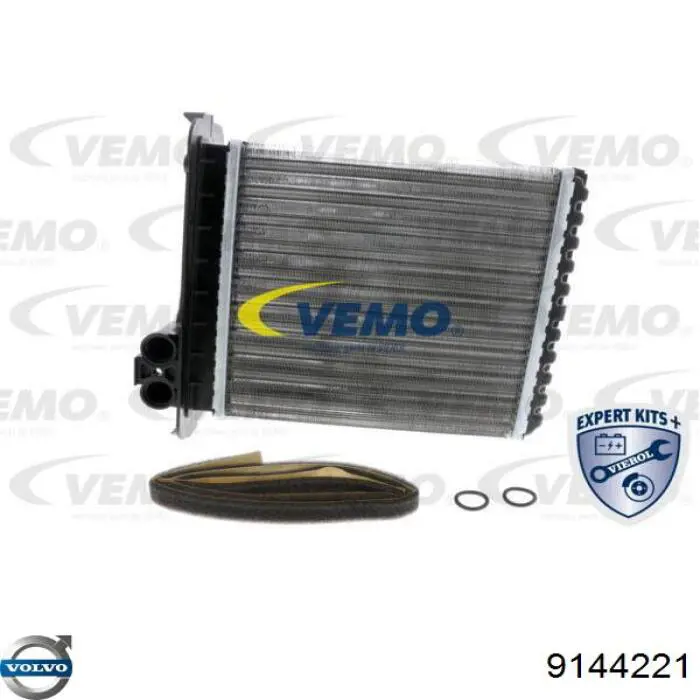 Radiador calefacción 9144221 Volvo