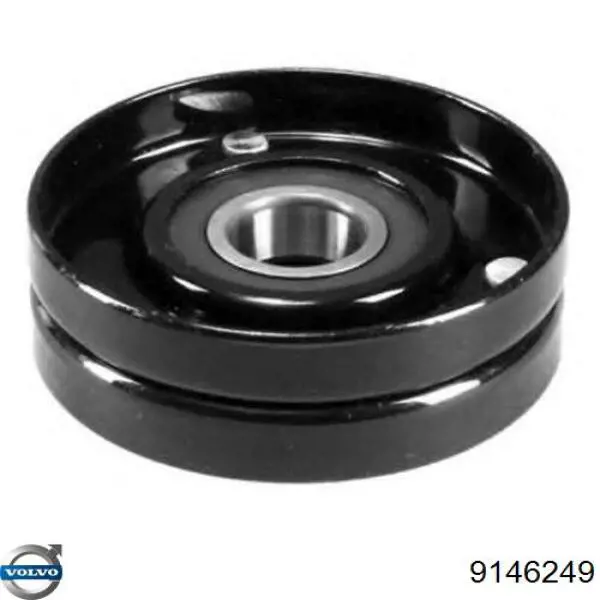 Tensor de la correa trapecial poli v Volvo 9146249