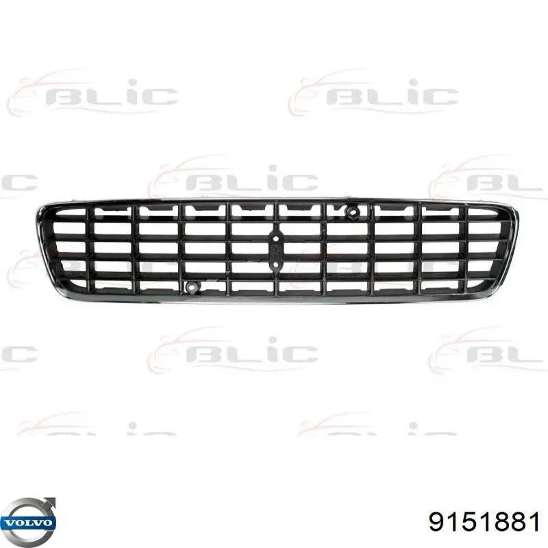 Rejilla delantera Volvo 9151881 precio, desde 100,19 EUR