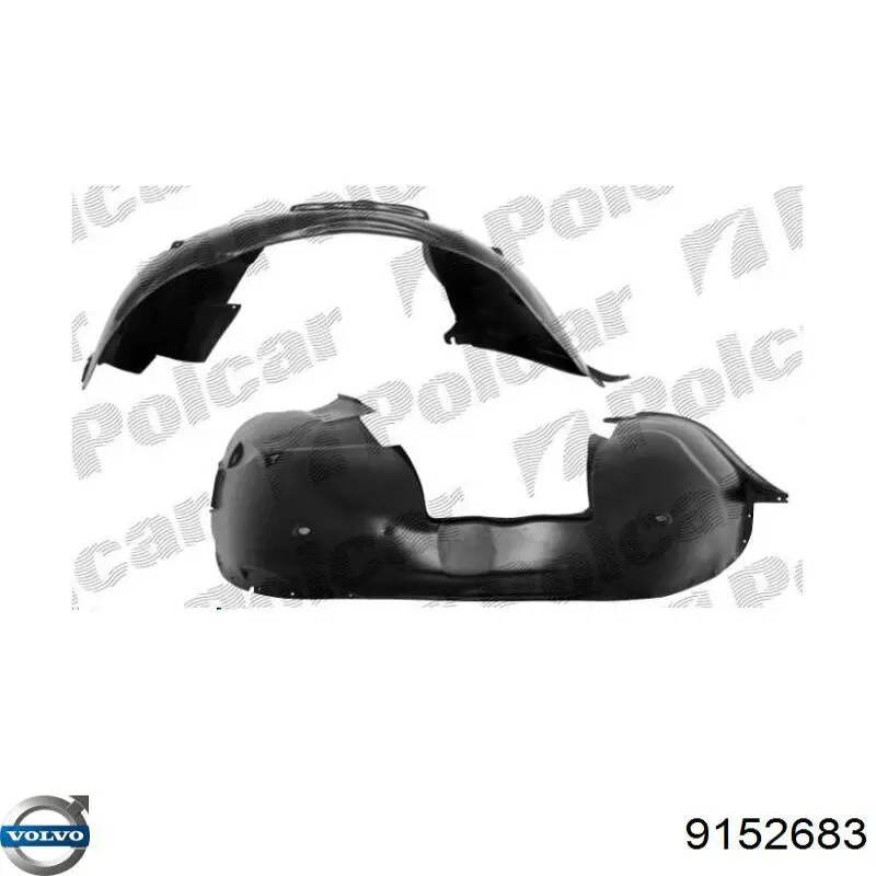 Guardabarros interior, aleta delantera, izquierdo para Volvo S70 (LS, LT)