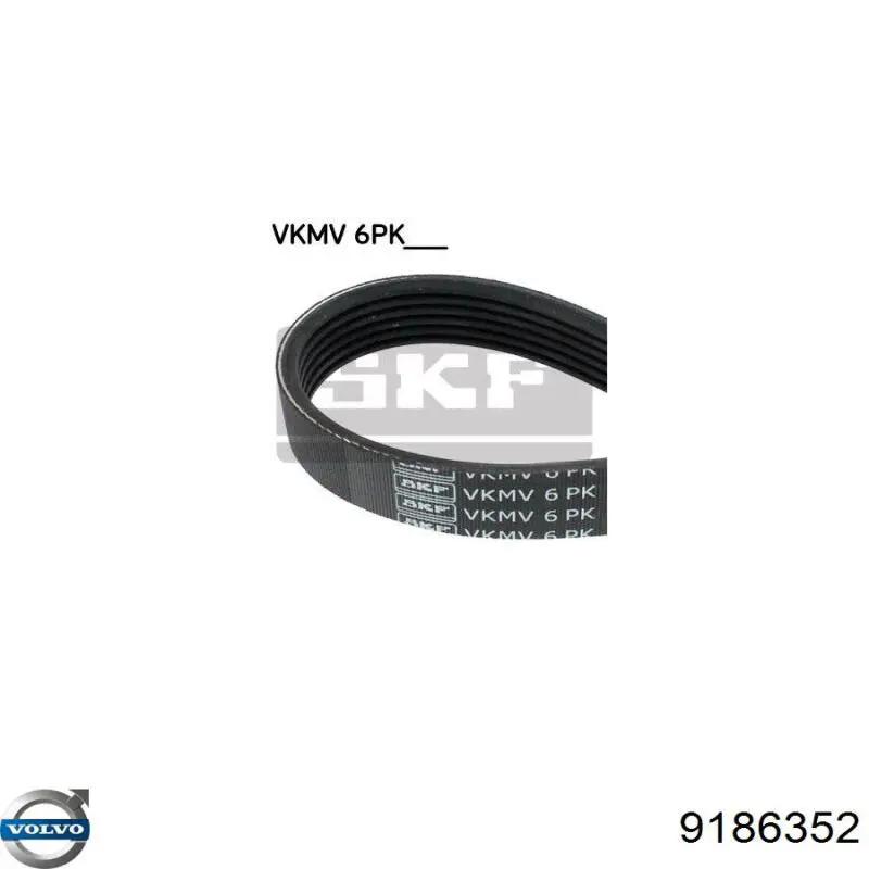 Correa accesorios Volvo 9186352
