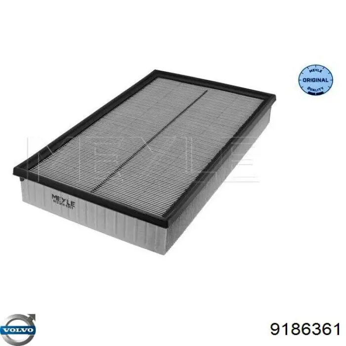 9186361 Volvo Filtro de aire de motor