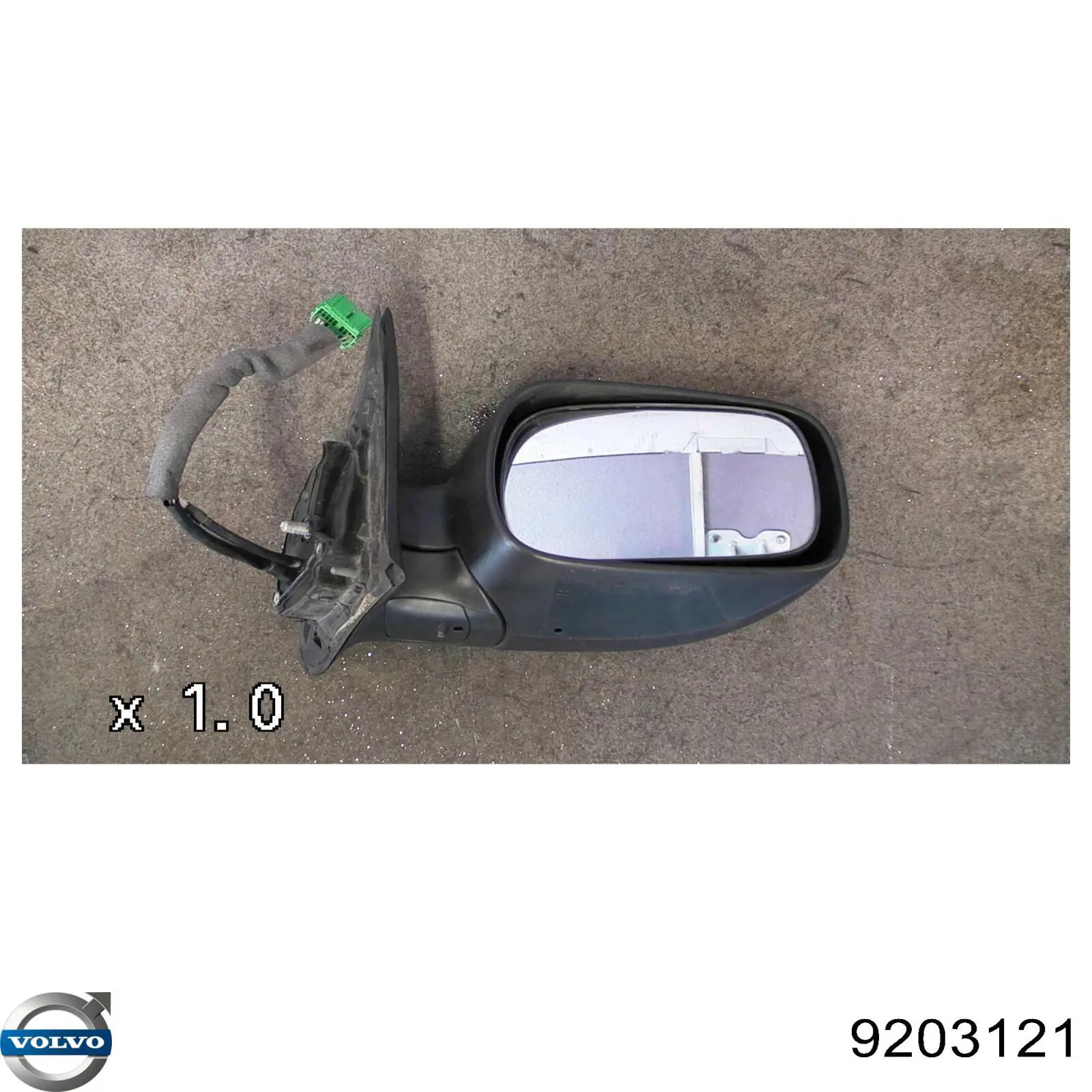 Cristal de espejo retrovisor derecho Volvo 9203121 precio, desde 18,67 EUR