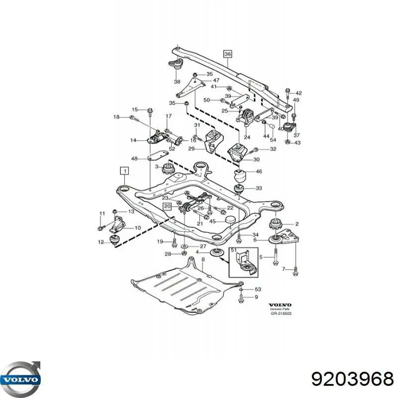 Comprar VLABXC90LH Febest Soporte superior de la barra estabilizadora