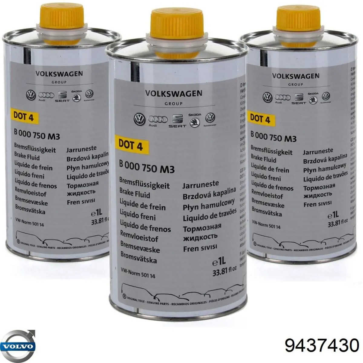 Liquido frenos Volvo 9437430