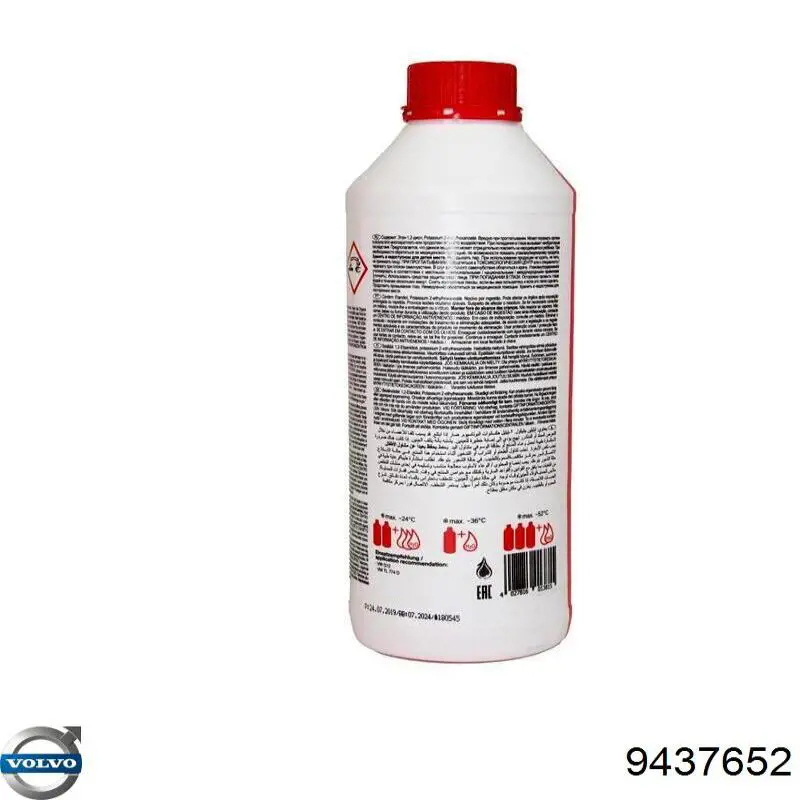 Antifreeze (Coolant) Volvo 9437652 precio, desde 13,07 EUR