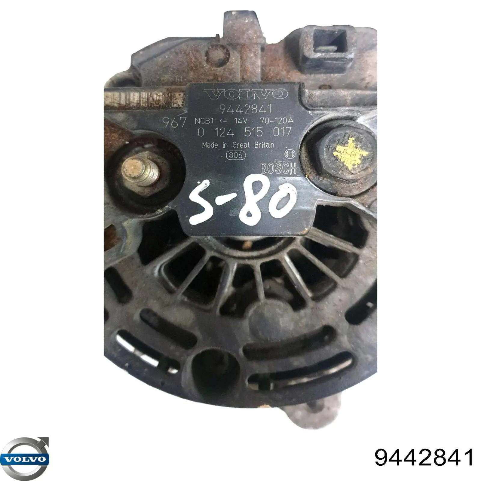 9442841 Volvo alternador