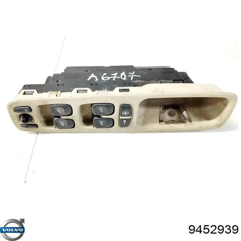 9452939 Volvo unidad de control elevalunas delantera izquierda