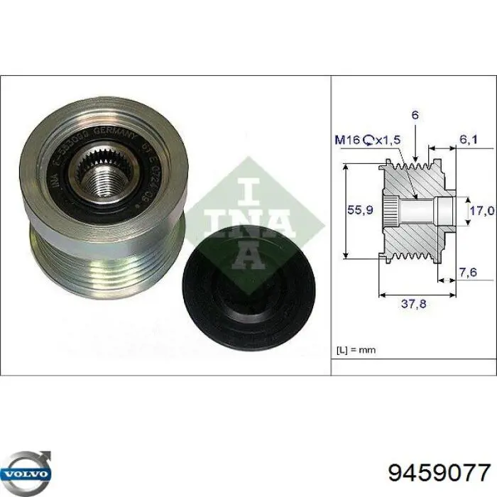Comprar 9459077 Volvo Dynamo