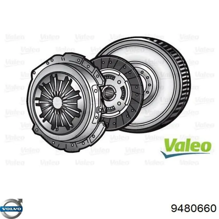 9480660 Volvo volante de motor