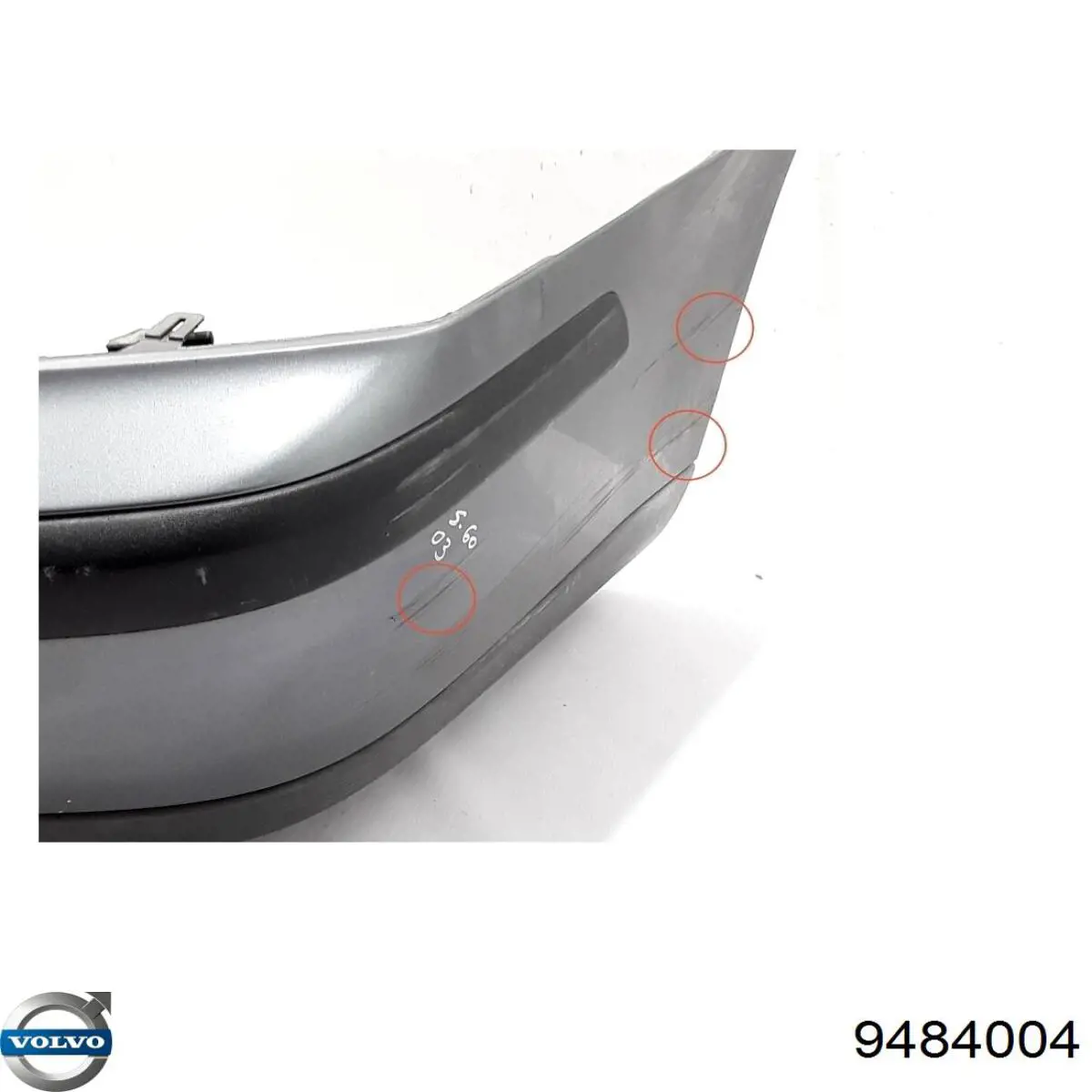 Paragolpes Volvo 39961327 precio, desde 184,40 EUR