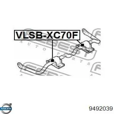 Estabilizador delantero Volvo 31262929 precio, desde 157,08 EUR