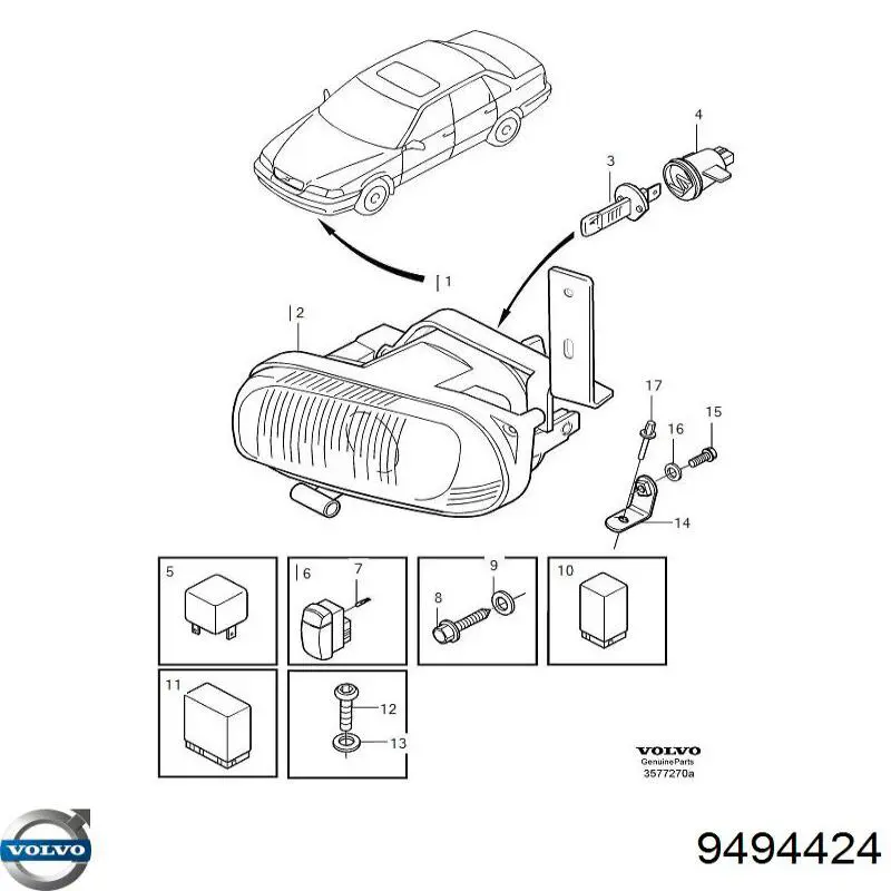 9494424 Volvo