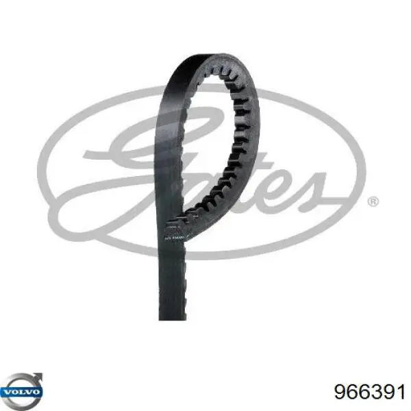Correa de transmisión trapezoidal Volvo 966391 precio, desde 8,14 EUR