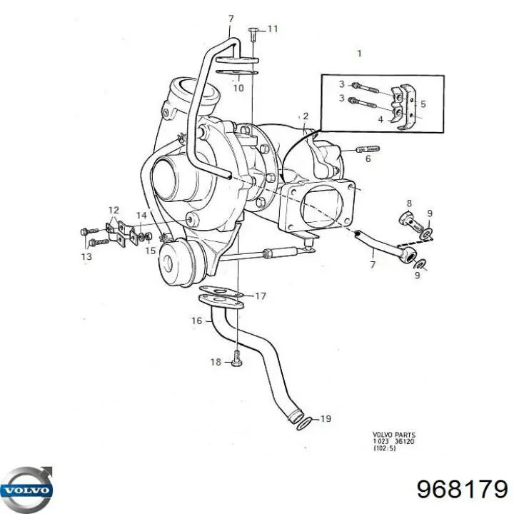  Volvo 968179 precio, desde 2,90 EUR