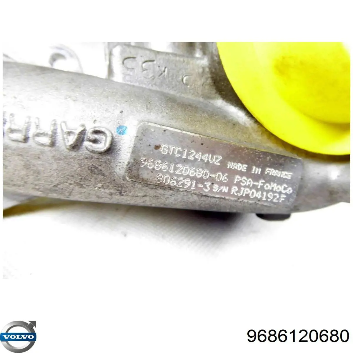9686120680 Volvo Turbo para motor