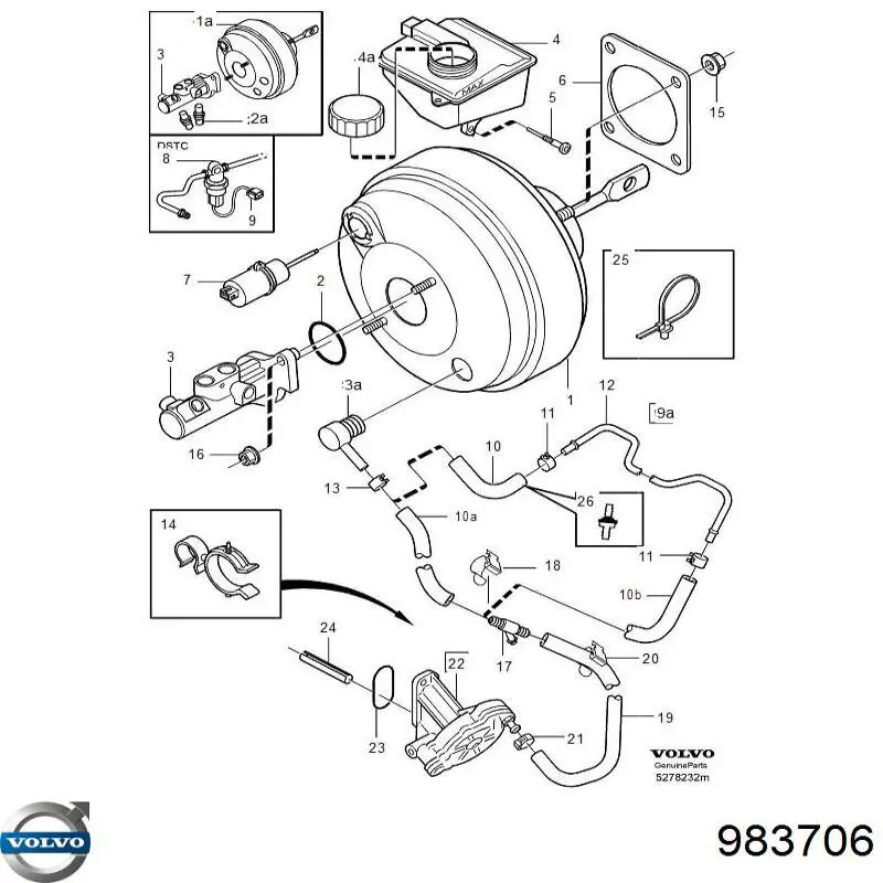  Volvo 983706 precio, desde 3,83 EUR