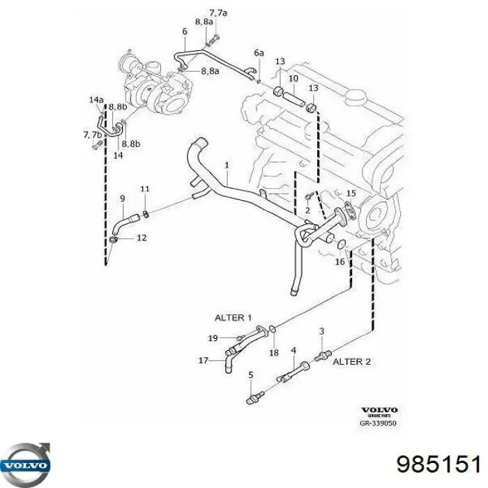 Volvo 985151 precio, desde  EUR