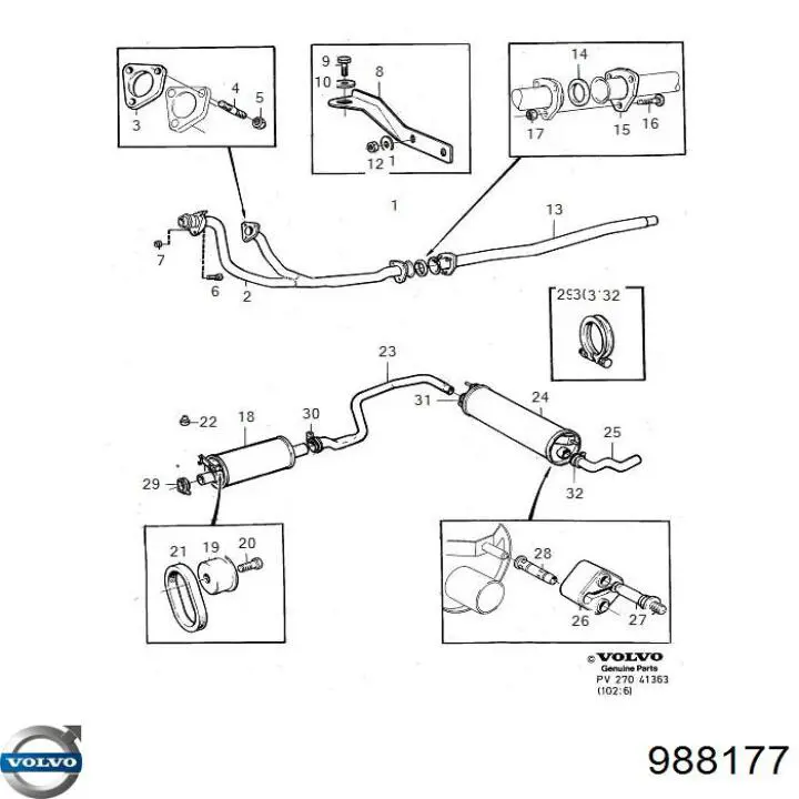 Comprar 988177 Volvo 