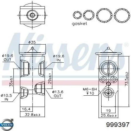 Volvo 999397 precio, desde 19,19 EUR
