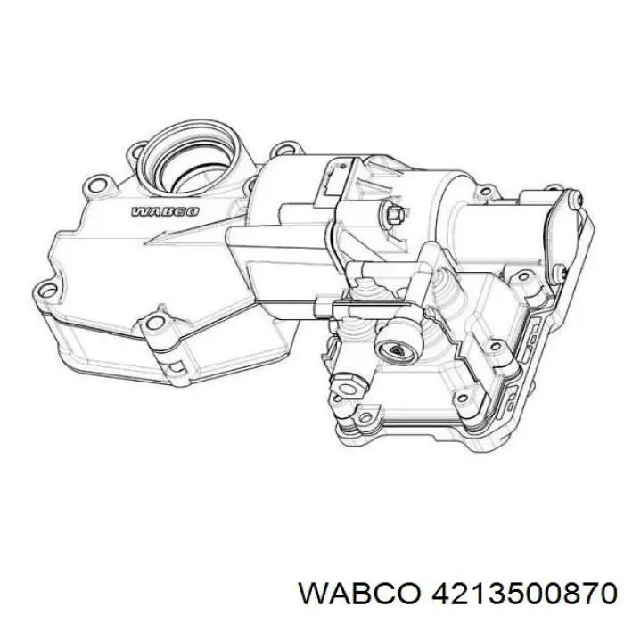 Cilindro de cambio de velocidades 4213500870 Wabco