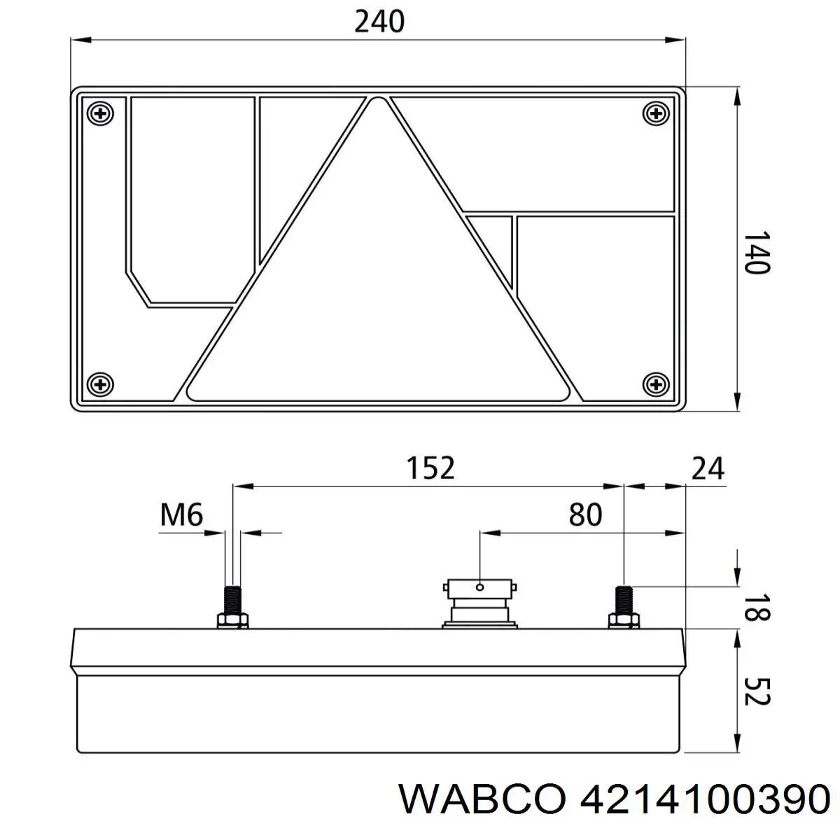 Comprar 4214100390 Wabco Junta de culata