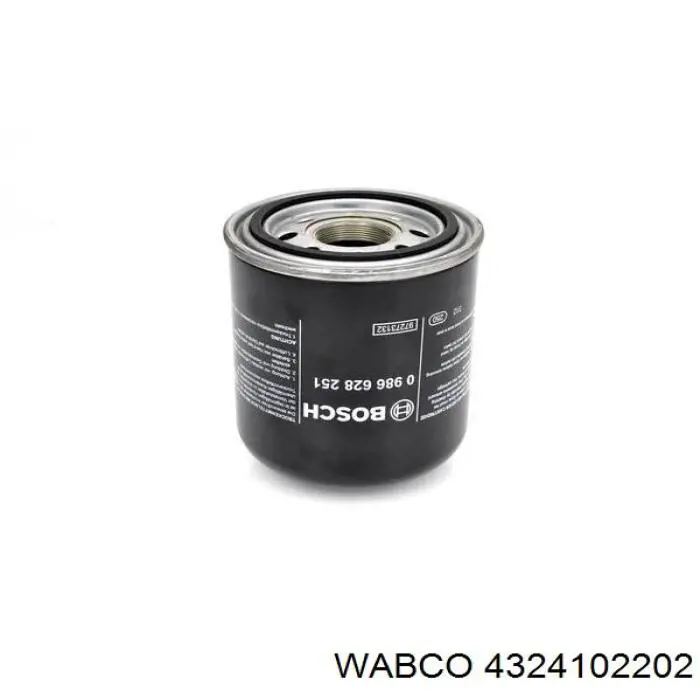 Filtro del desecador de aire (separador de agua y aceite) (camión) 4324102202 Wabco
