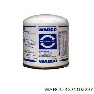 4324102227 Wabco filtro del secador de aire (separador de agua y aceite (CAMIÓN))