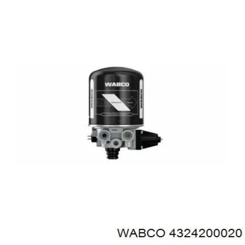 4324200020 Wabco deshumificador de sistema neumatico