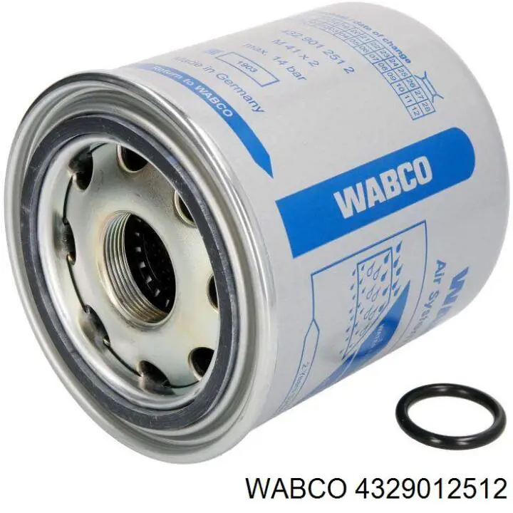 Filtro del desecador de aire (separador de agua y aceite) (camión) Wabco 4329012512 precio, desde 38,69 EUR