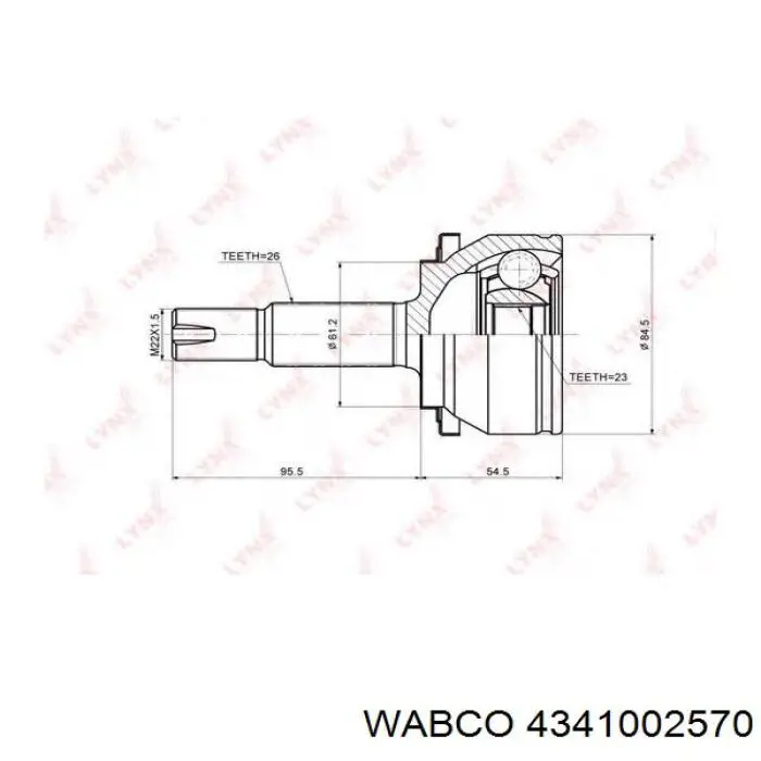 4341002570 Wabco