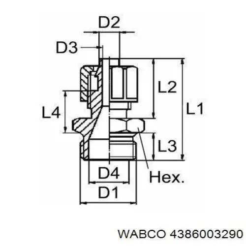 Amortiguadores Wabco 4386003290 precio, desde 55,22 EUR