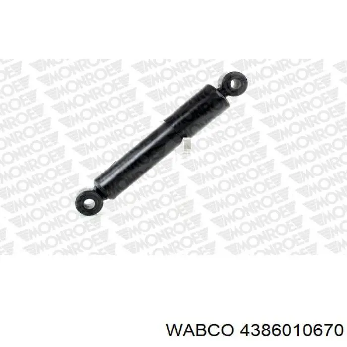 Amortiguador trasero 4386010670 Wabco