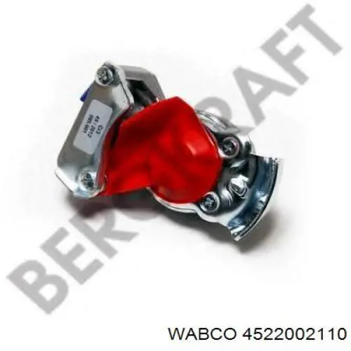 Conector (cabezal) de mangueras del sistema neumático 4522002110 Wabco
