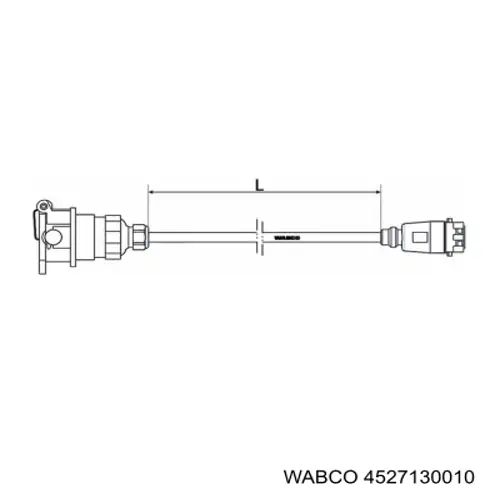 Comprar 4527130010 Wabco Manguera espiral de conexión de sistema neumático