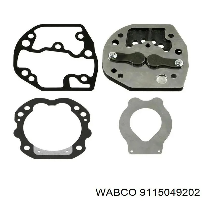 9115049202 Wabco cabezal de el compresor (camion)