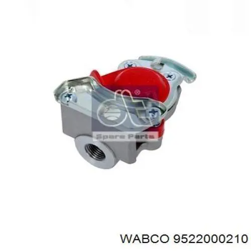 Conector (Cabezal) De Mangueras Del Sistema Neumatico WABCO 9522000210