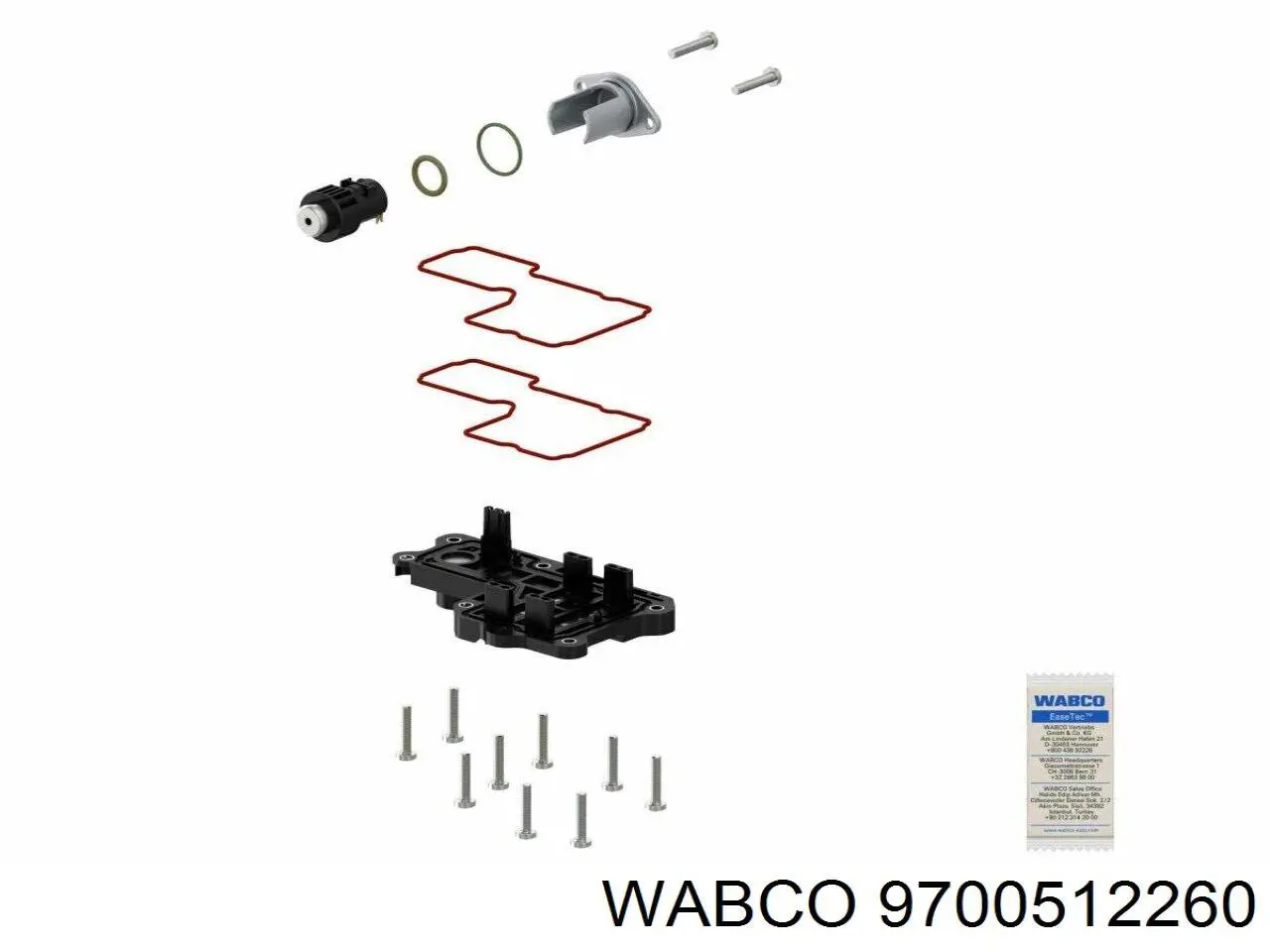 Servo de embrague Wabco 9700512260