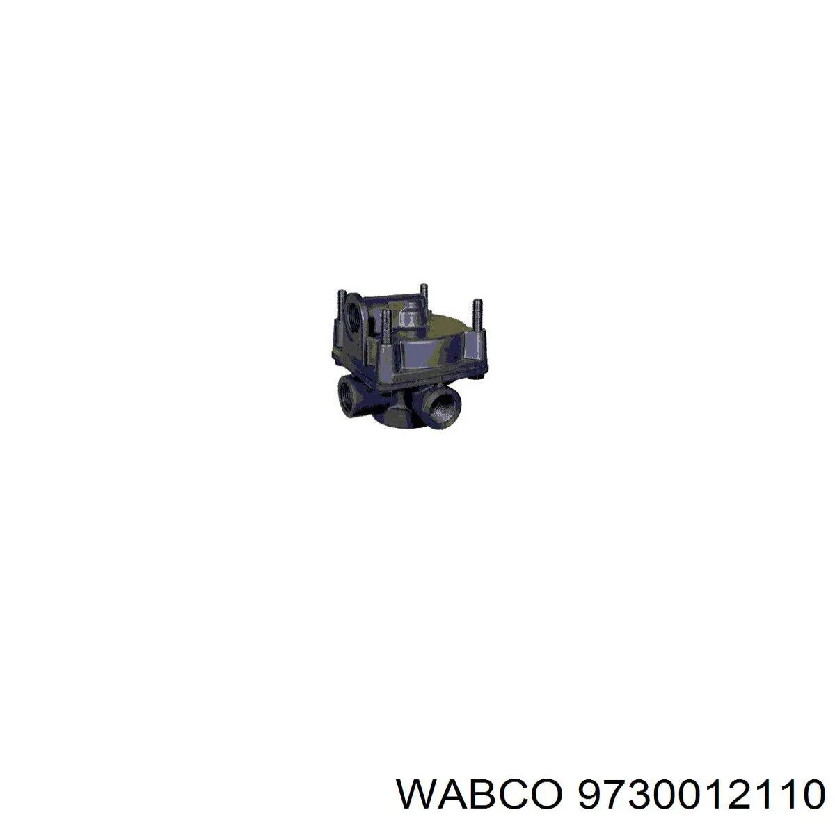 Válvula aceleradora neumática 9730012110 Wabco