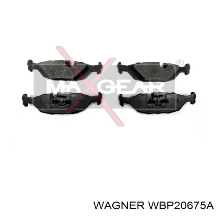 Pastillas de freno traseras BMW 5 E28