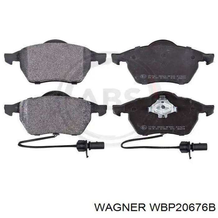 Pastillas de freno delanteras Audi A6 4F2