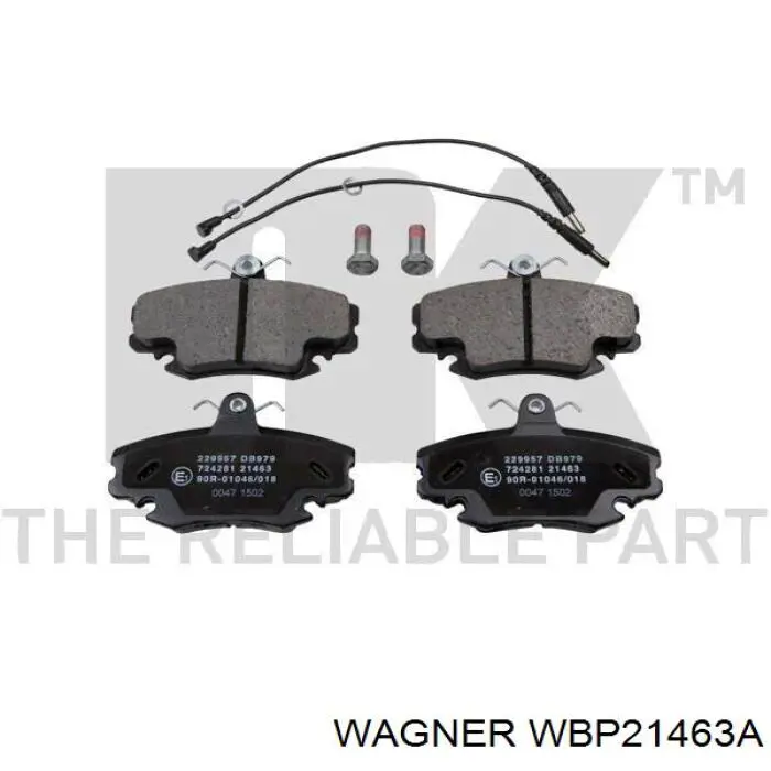 Pastillas de freno delanteras Peugeot 205 2 20A, C